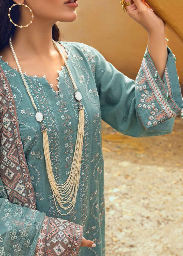 Karavan By Nureh Embroidered Karandi Suits Unstitched 3 Piece NU22KK NW 57 - Winter Collection