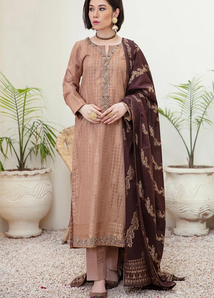 Nureh Embroidered Lawn Stitched 3 Piece NU21E 73 Pareeha