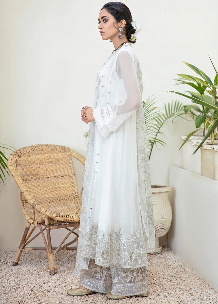 Nureh Embroidered Chiffon Stitched 3 Piece NU21E 77 Roshanara