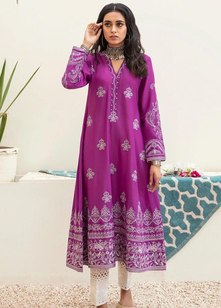 Nureh Embroidered Lawn Stitched Kurti NU21E 81 Chandi