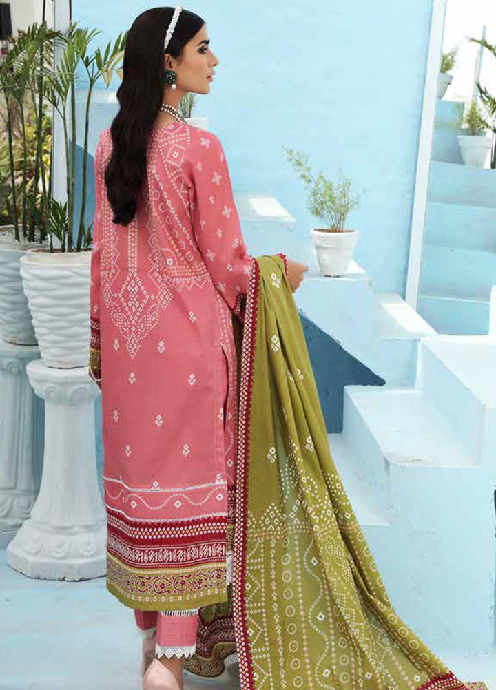 Nureh Printed Lawn Suits Unstitched 3 Piece NU21S SP-01 Moonlight Lilly - Summer Collection