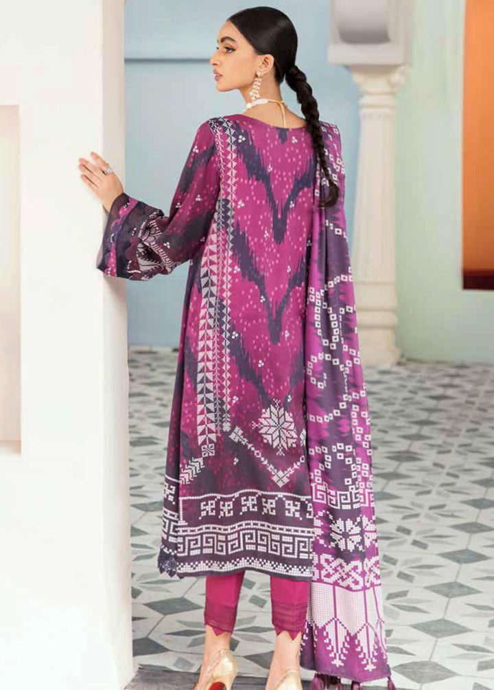 Nureh Printed Marina Suits Unstitched 3 Piece NU22FW SP-21 - Winter Collection