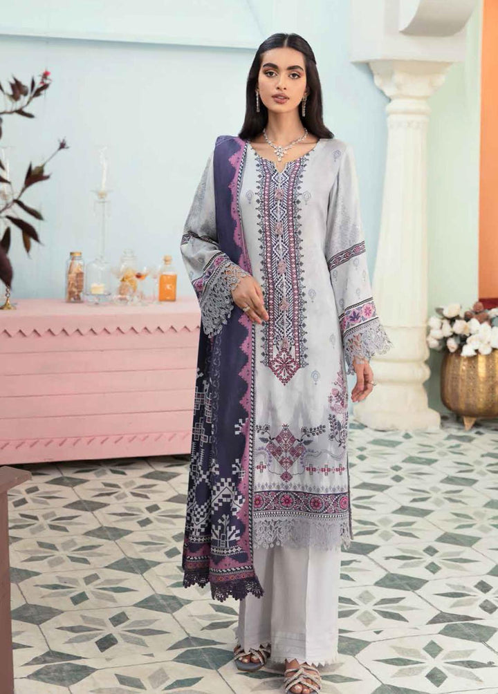 Nureh Printed Marina Suits Unstitched 3 Piece NU22FW SP-22 - Winter Collection