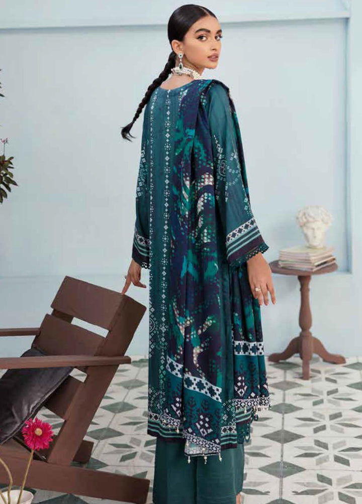 Nureh Printed Marina Suits Unstitched 3 Piece NU22FW SP-24 - Winter Collection