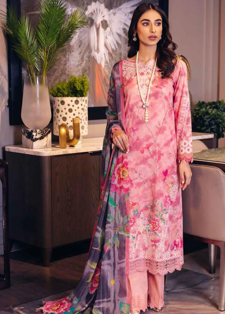 Nureh Printed Lawn Suits Unstitched 3 Piece NU23S SP-35 - Summer Collection