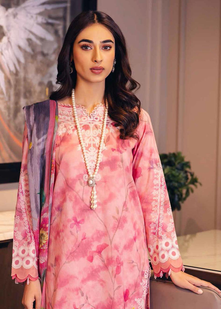 Nureh Printed Lawn Suits Unstitched 3 Piece NU23S SP-35 - Summer Collection