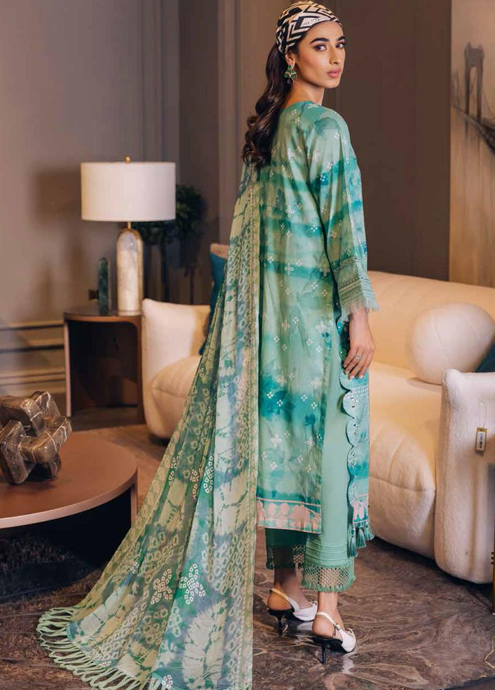 Nureh Printed Lawn Suits Unstitched 3 Piece NU23S SP-36 - Summer Collection