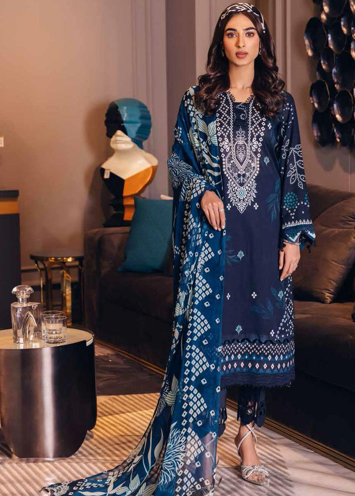 Nureh Printed Lawn Suits Unstitched 3 Piece NU23S SP-37 - Summer Collection