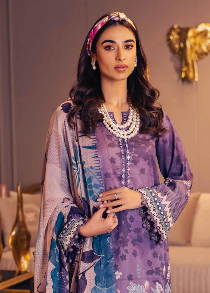 Nureh Printed Lawn Suits Unstitched 3 Piece NU23S SP-38 - Summer Collection