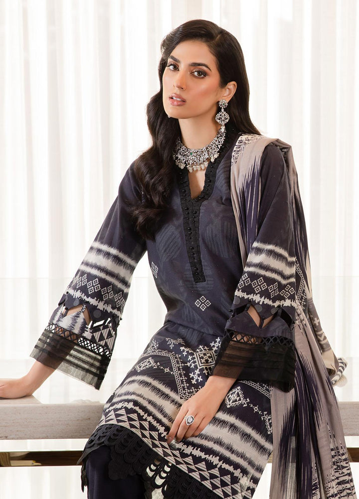 Signature Prints By Nureh Printed Khaddar Suits Unstitched 3 Piece NU22PK SP-30 - Winter Collection