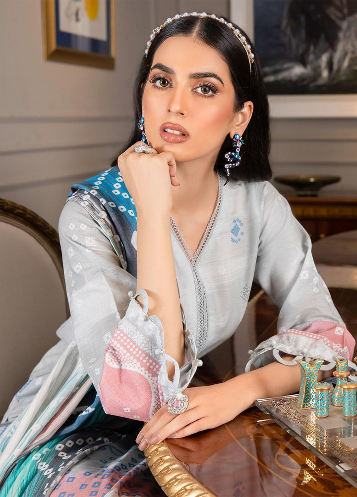 Signature Prints By Nureh Printed Khaddar Suits Unstitched 3 Piece NU22PK SP-31 - Winter Collection