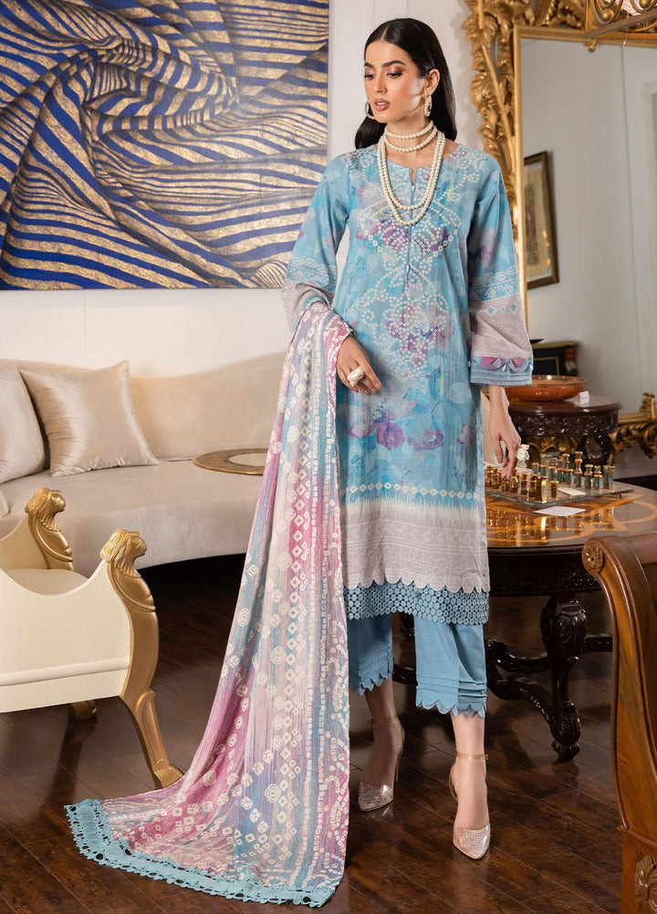 Signature Prints By Nureh Printed Khaddar Suits Unstitched 3 Piece NU22PK SP-33 - Winter Collection