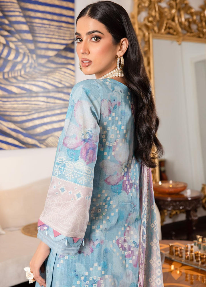 Signature Prints By Nureh Printed Khaddar Suits Unstitched 3 Piece NU22PK SP-33 - Winter Collection