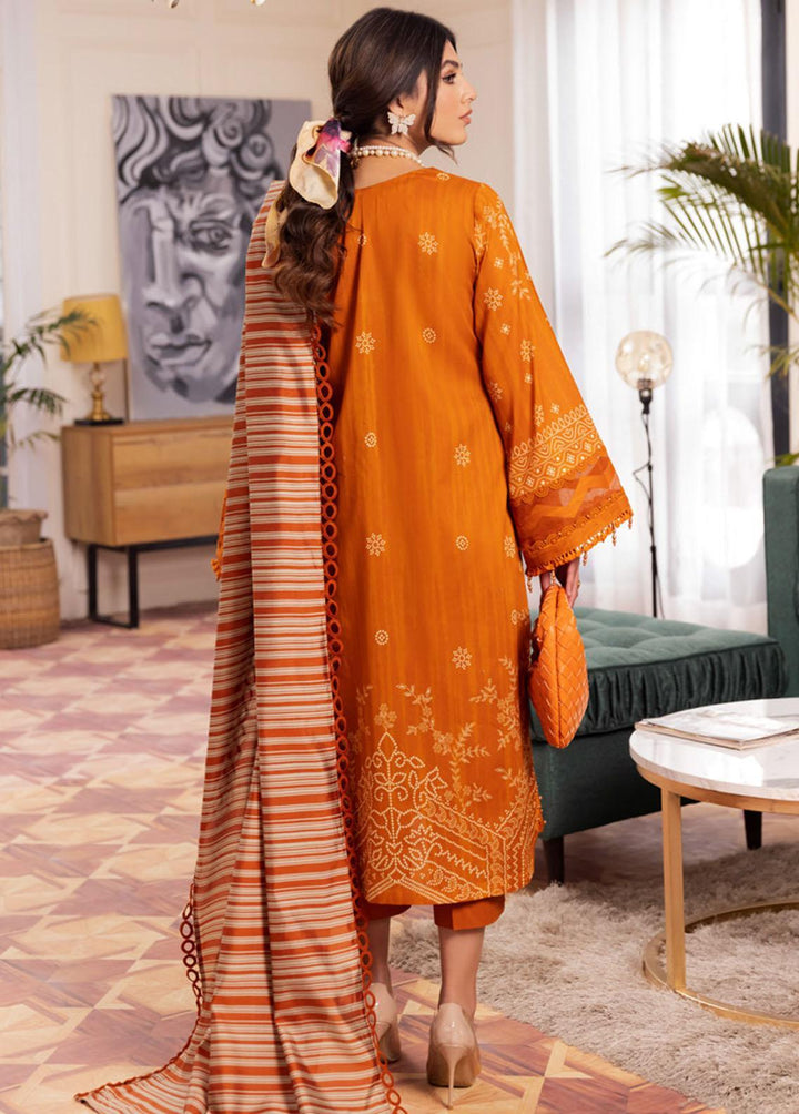 Nureh Printed Lawn Suits Unstitched 3 Piece NU23SP SP-46 - Summer Collection