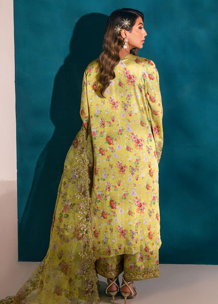 Nureh Embroidered Silk Suits Unstitched 3 Piece NU23TSL S-01 - Formal Collection