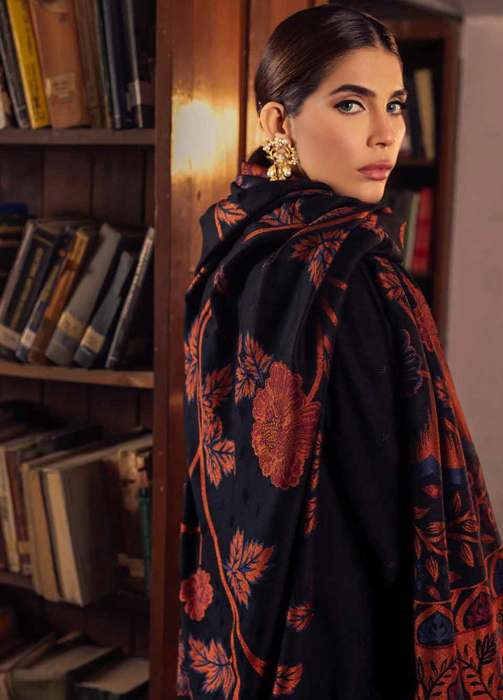 Nureh Embroidered Leather Peach Suits Unstitched 3 Piece NU22LP NEP-08 - Winter Collection