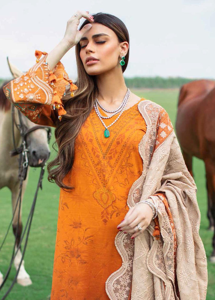 Nureh Embroidered Khaddar Suits Unstitched 3 Piece NU22SK NWE-01 - Winter Collection