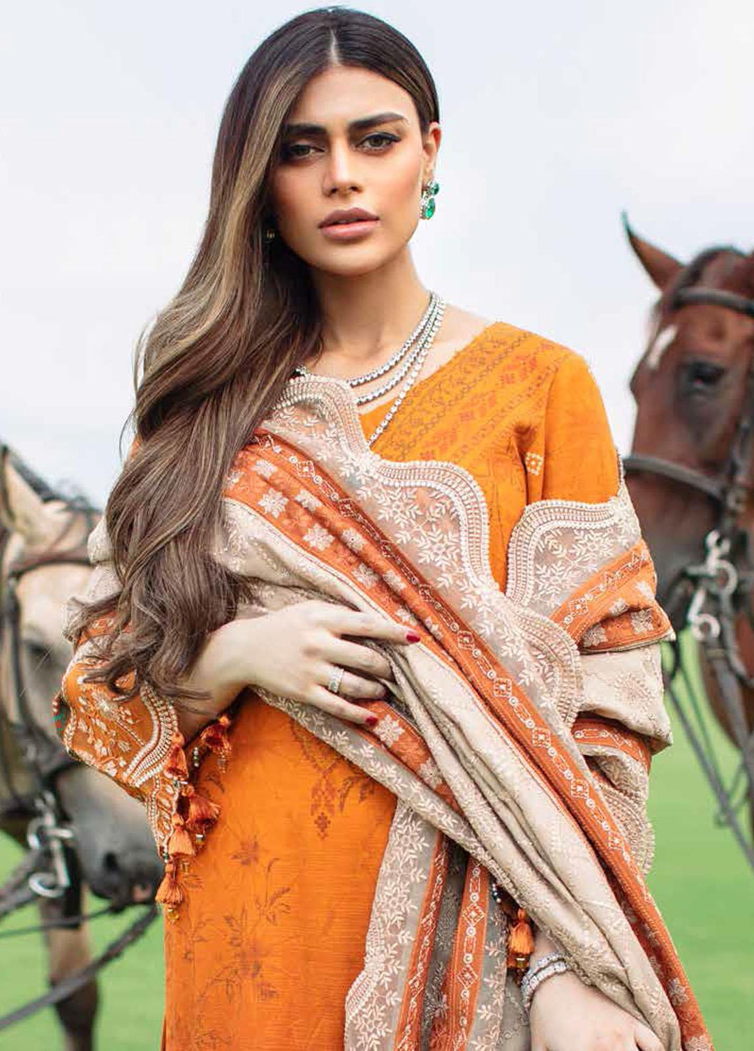 Nureh Embroidered Khaddar Suits Unstitched 3 Piece NU22SK NWE-01 - Winter Collection