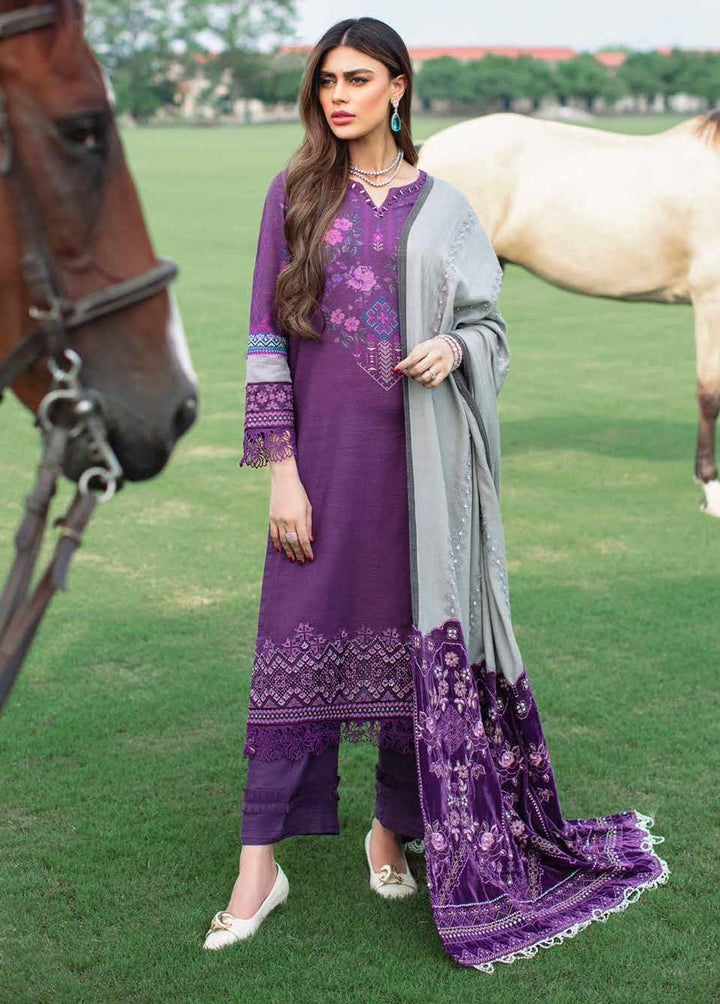 Nureh Embroidered Khaddar Suits Unstitched 3 Piece NU22SK NWE-04 - Winter Collection