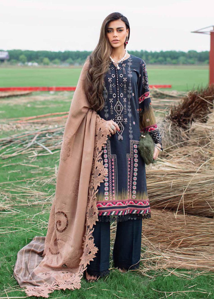 Nureh Embroidered Khaddar Suits Unstitched 3 Piece NU22SK NWE-07 - Winter Collection