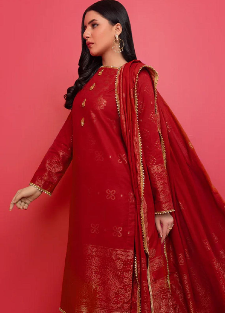 AY Textile Jacquard Yarn Suits Unstitched 3 Piece AYT23N AYJ-03 - Winter Collection