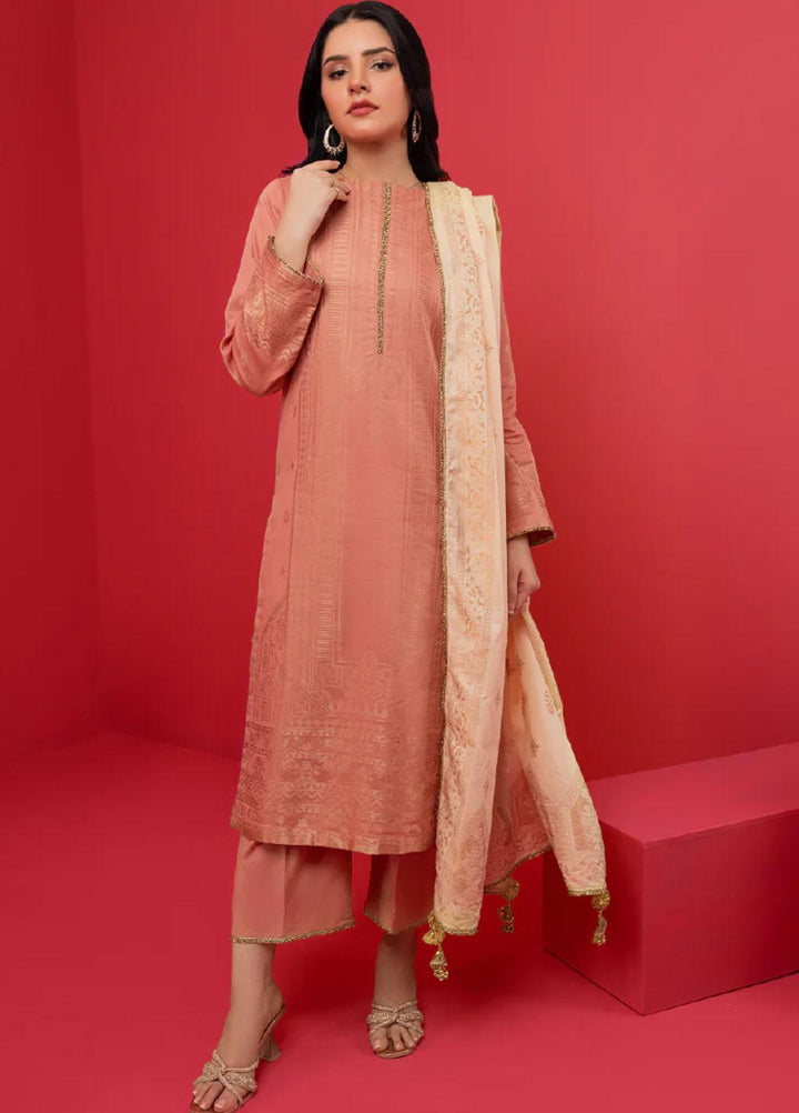 AY Textile Jacquard Yarn Suits Unstitched 3 Piece AYT23N AYJ-05 - Winter Collection