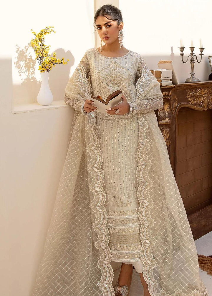 Nyra By Akbar Aslam Embroidered Organza Suits Unstitched 4 Piece  1470 Tyla - Luxury Collection