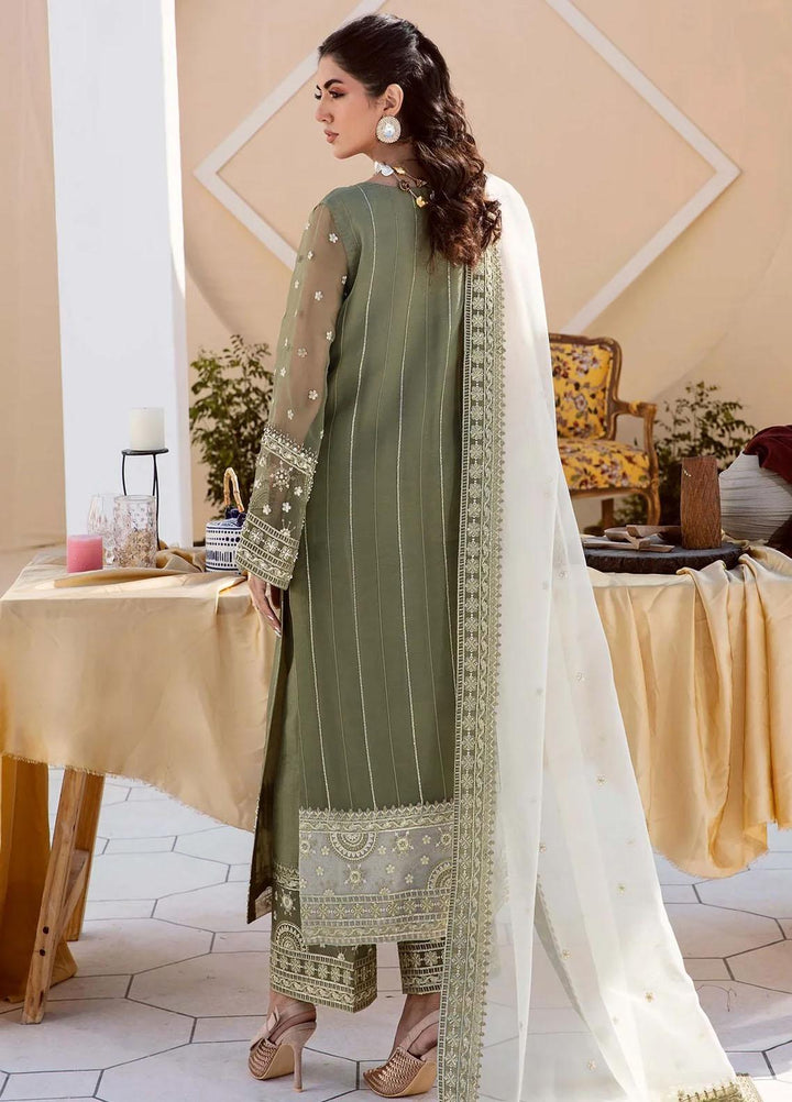 Nyra By Akbar Aslam Embroidered Organza Suits Unstitched 4 Piece  1471 Rehema - Luxury Collection