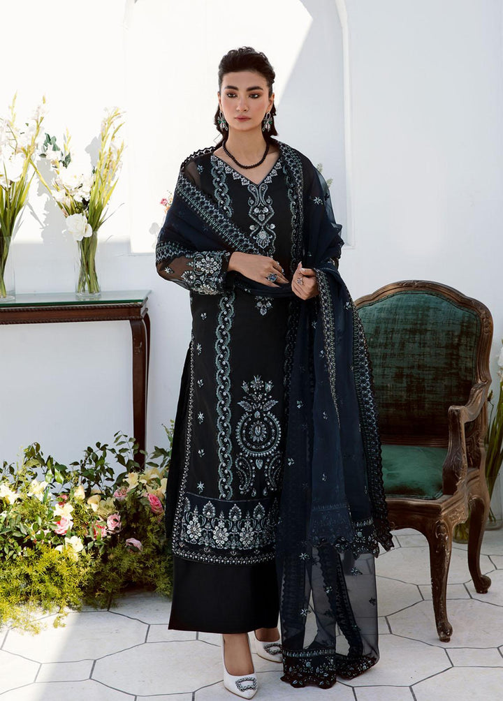 Nyra By Akbar Aslam Embroidered Organza Suits Unstitched 4 Piece AA23N 1474 Selma - Wedding Collection