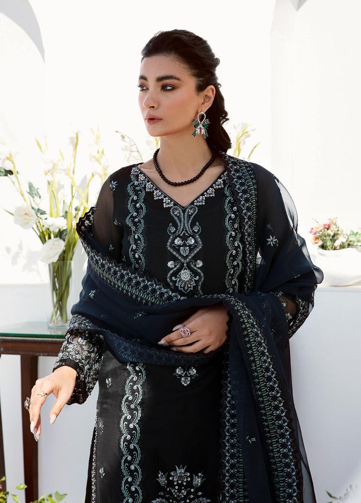 Nyra By Akbar Aslam Embroidered Organza Suits Unstitched 4 Piece AA23N 1474 Selma - Wedding Collection