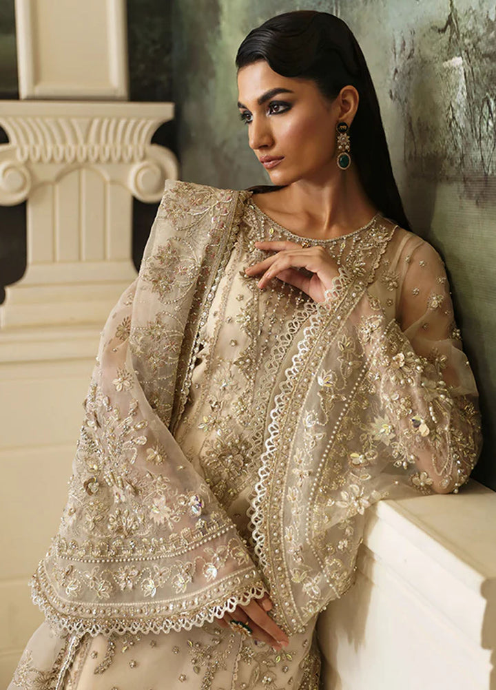 Nyra Pret Embroidered Organza 3 Piece Suit Luna