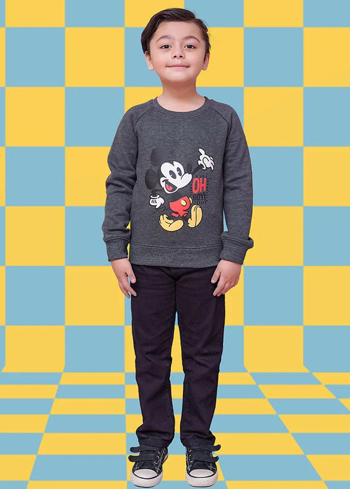 Ochre  Printed Sweatshirts for Boys -  OKB-256
