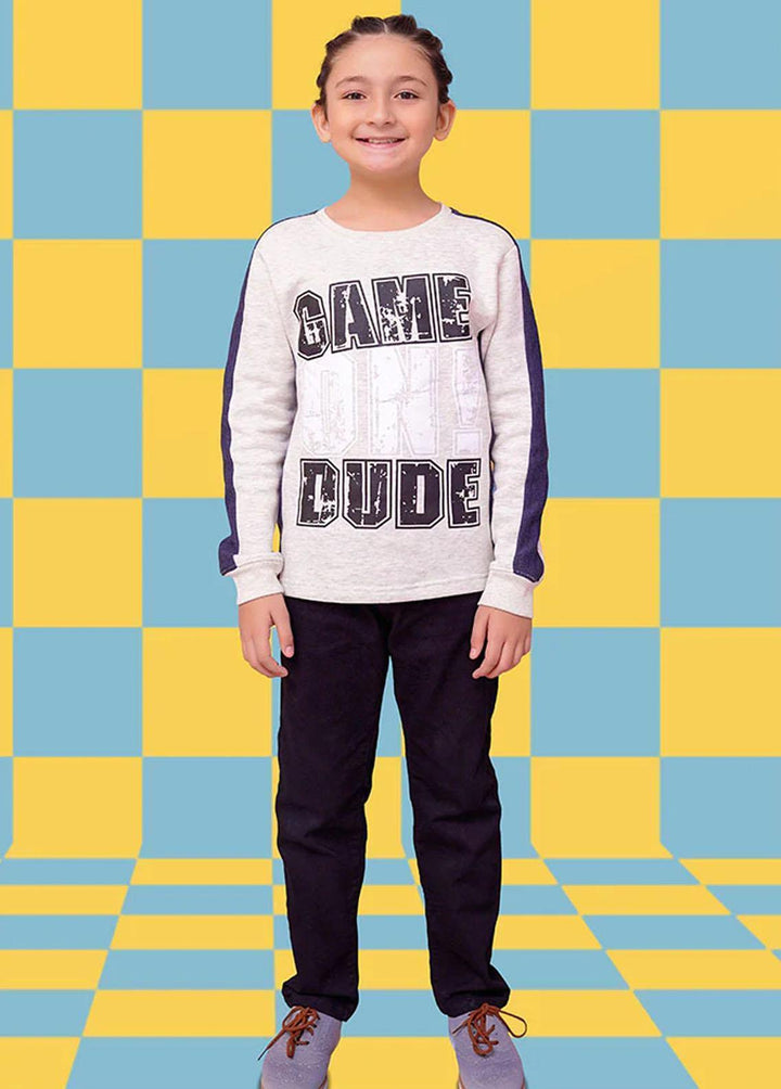 Ochre  Printed Sweatshirts for Boys -  OKB-264