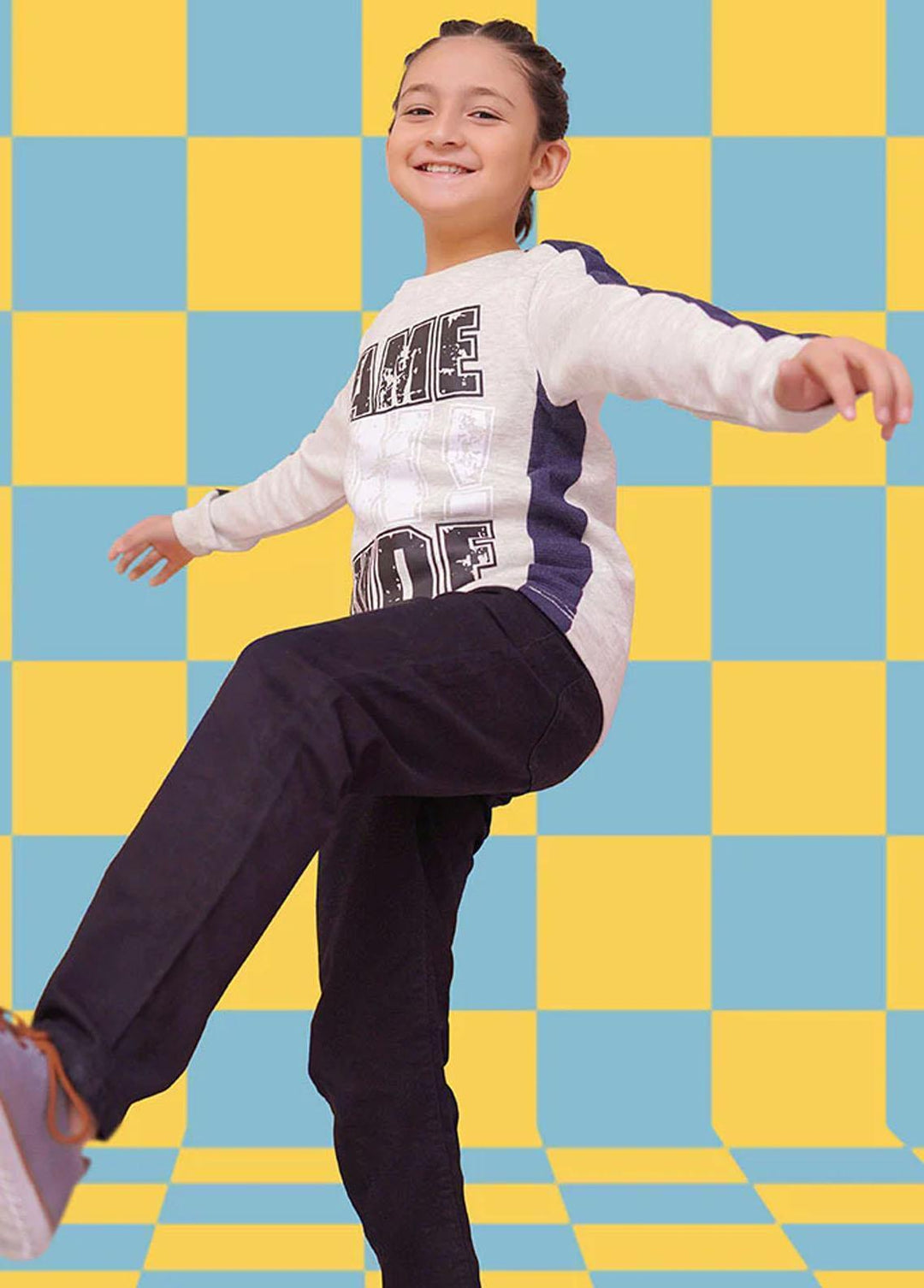 Ochre  Printed Sweatshirts for Boys -  OKB-264