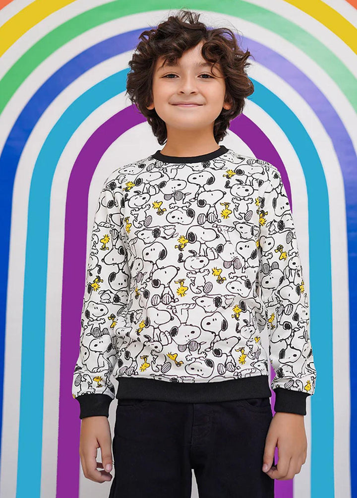 Ochre  Printed Sweatshirts for Boys -  OKB-285