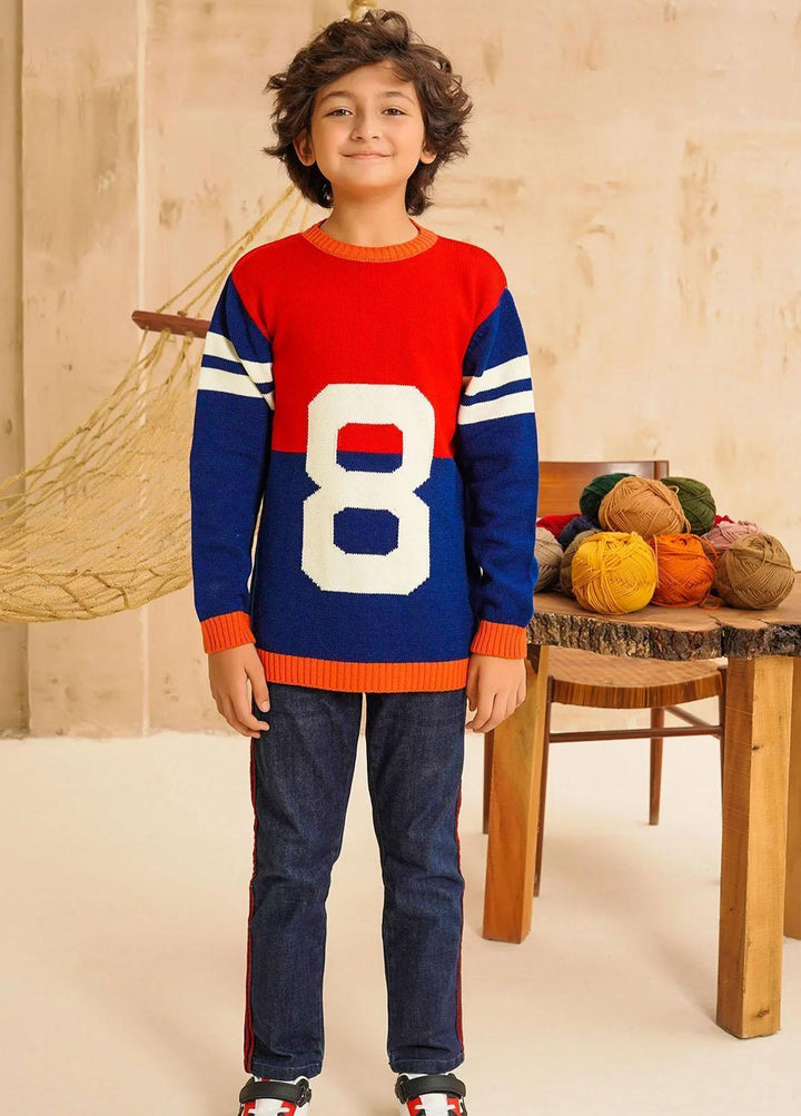 Ochre Viscose Western Boys Sweaters -  OWSB-10