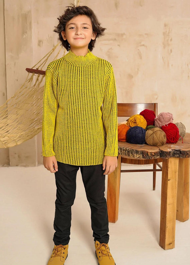 Ochre Viscose Western Sweaters for Boys -  OWSB-14