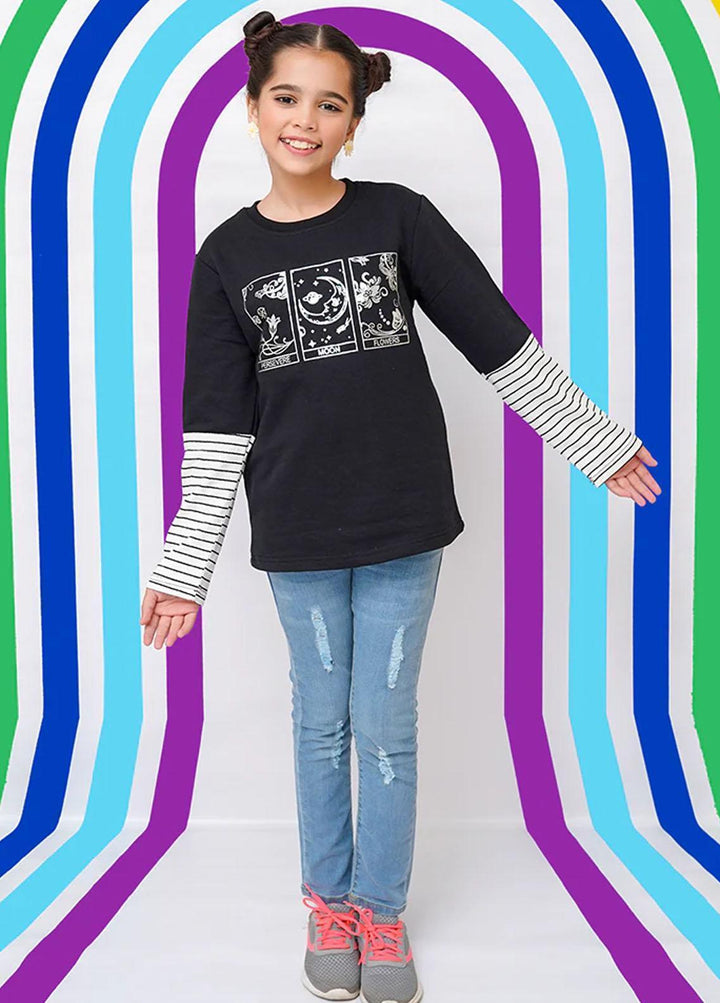 Ochre  Casual T-Shirts for Girls -  OGK-265