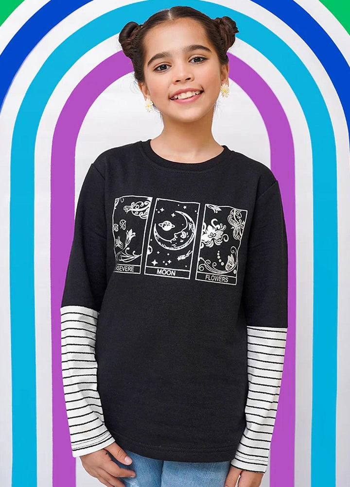 Ochre  Casual T-Shirts for Girls -  OGK-265