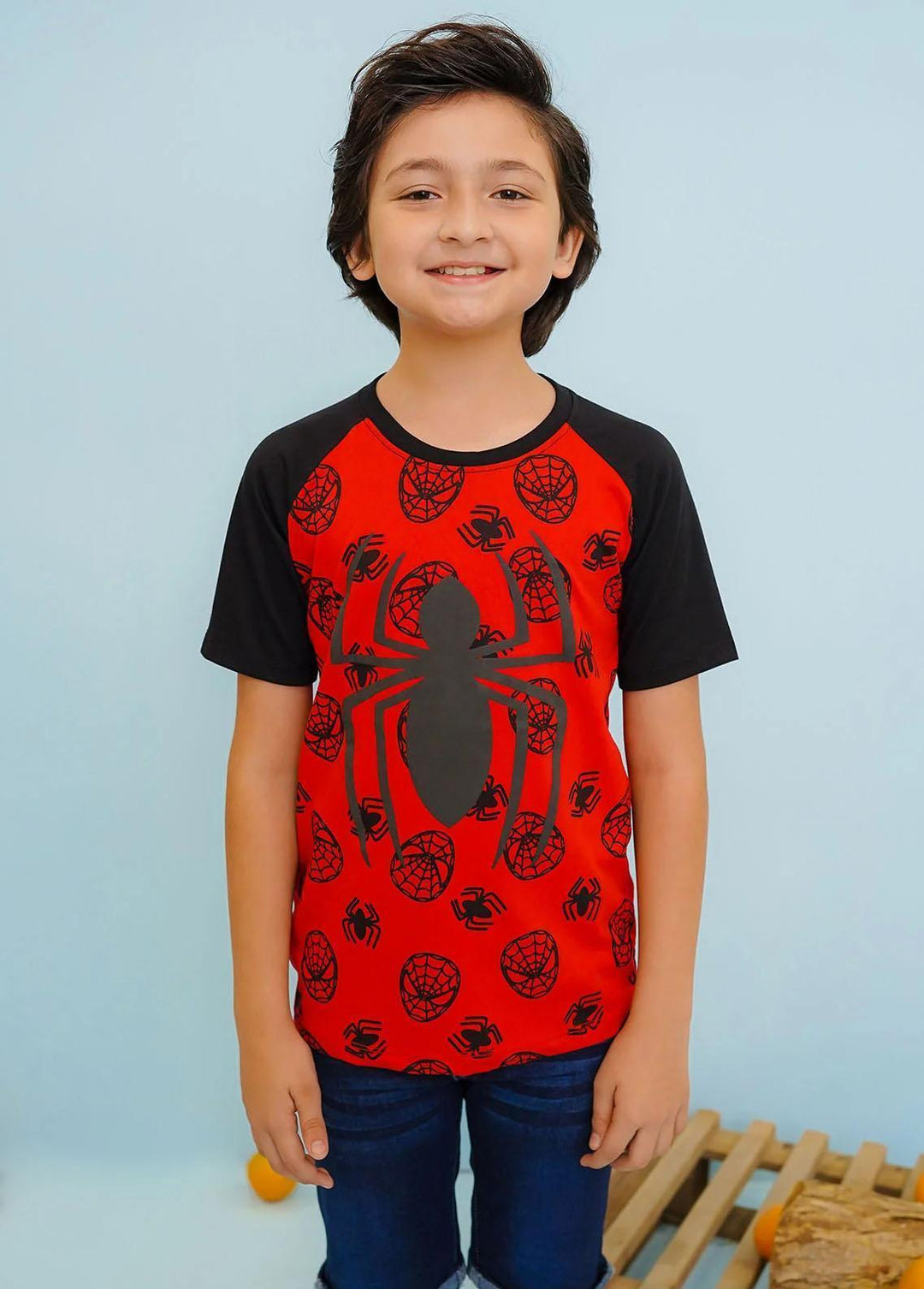 Ochre Jersey Fancy T-Shirts for Boys -  OKB-303