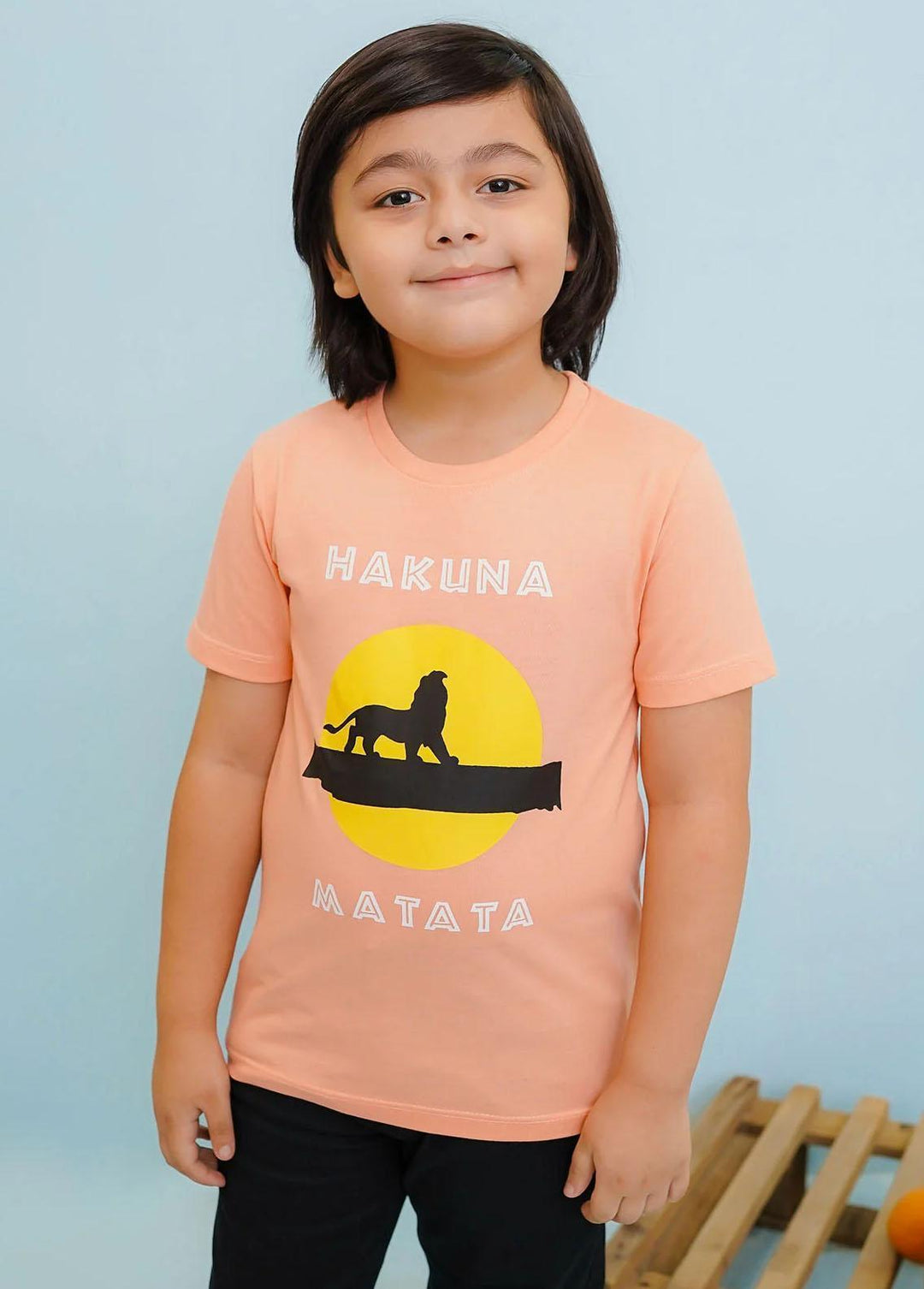 Ochre Jersey Fancy T-Shirts for Boys -  OKB-307