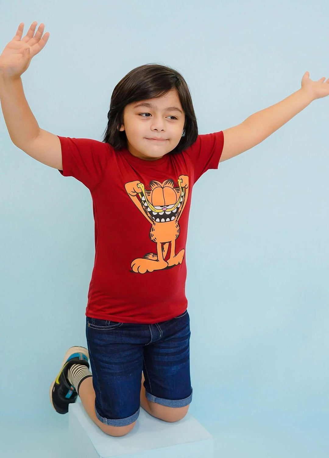 Ochre Jersey Fancy T-Shirts for Boys -  OKB-310
