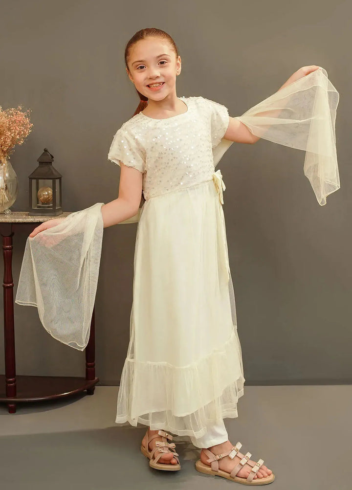 Ochre Girls Pret Net 3 Piece Suit MAX-24