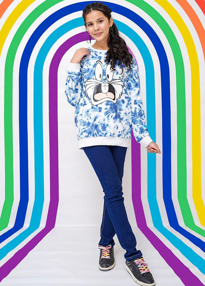 Ochre  Printed Sweatshirts for Girls -  OGK-254