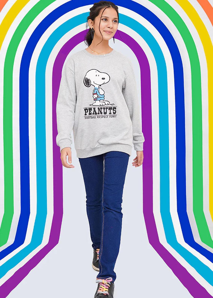 Ochre  Printed Sweatshirts for Girls -  OGK-270