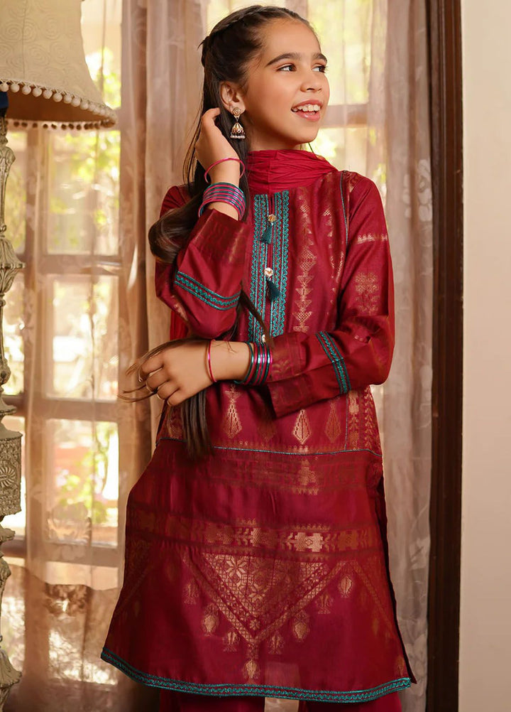 Ochre Pret Eastern Cotton 3 Piece Suit OFW JB 26