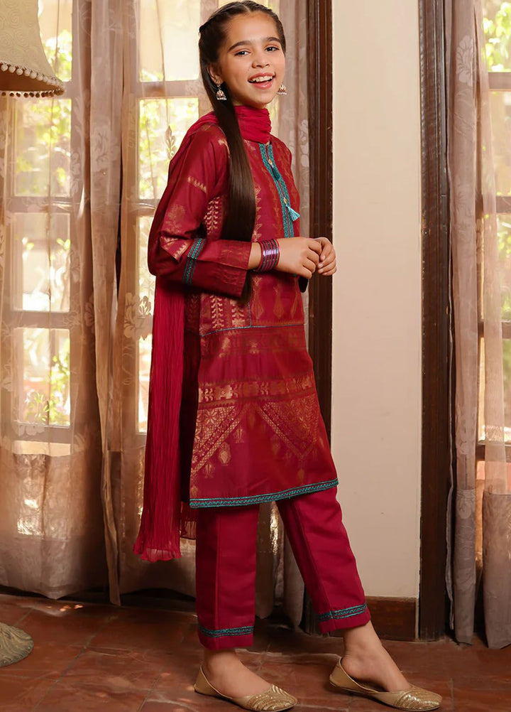 Ochre Pret Eastern Cotton 3 Piece Suit OFW JB 26