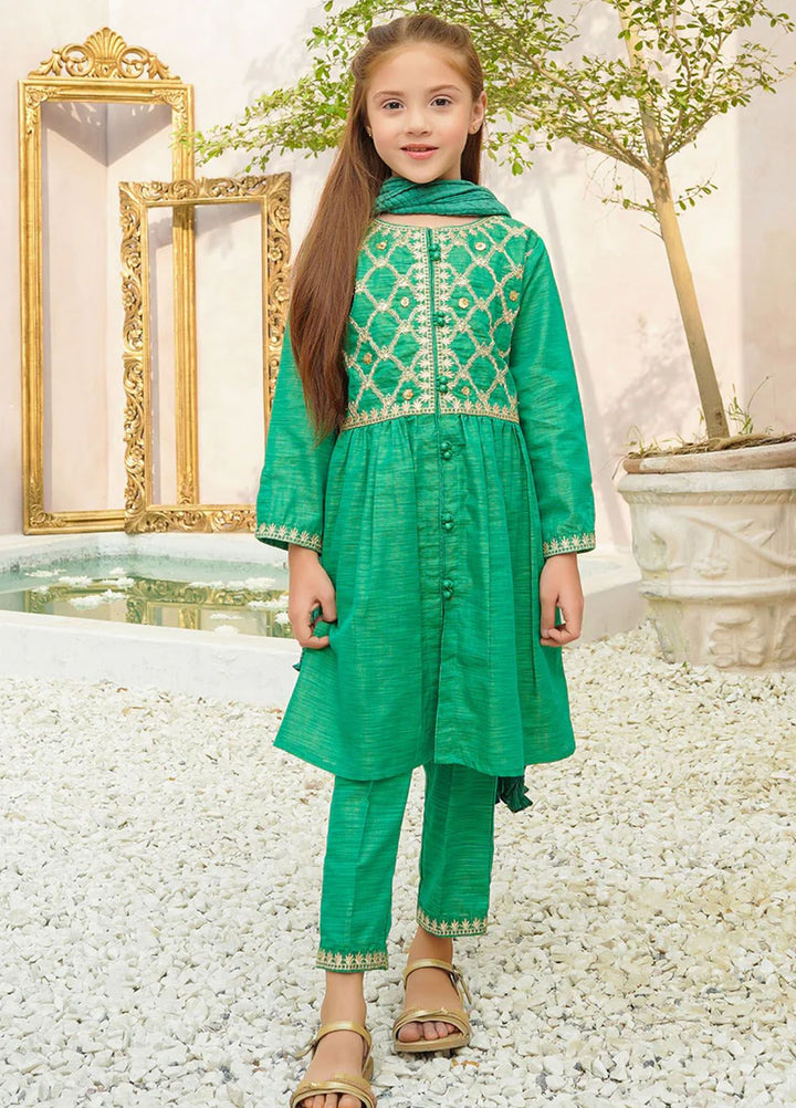 Ochre Pret Eastern Cotton 3 Piece Suit OFW JB 28