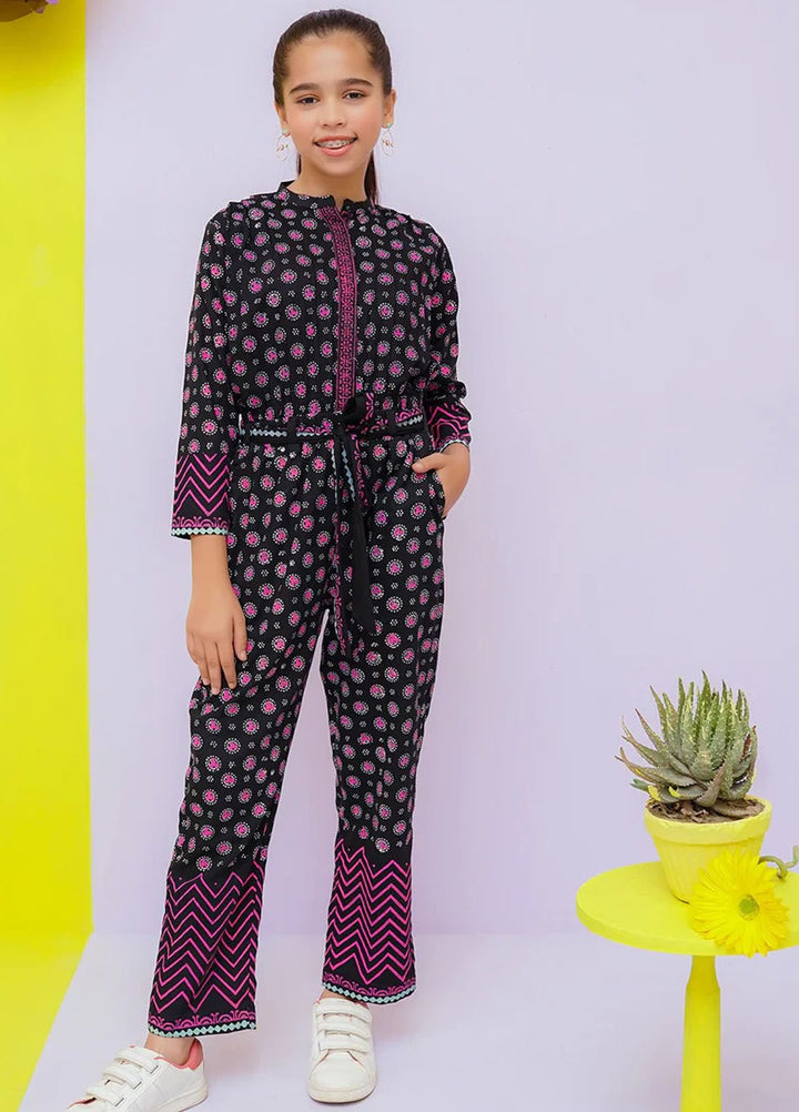 Ochre Pret Printed Cotton Girls Westerns OWT-JMP-13