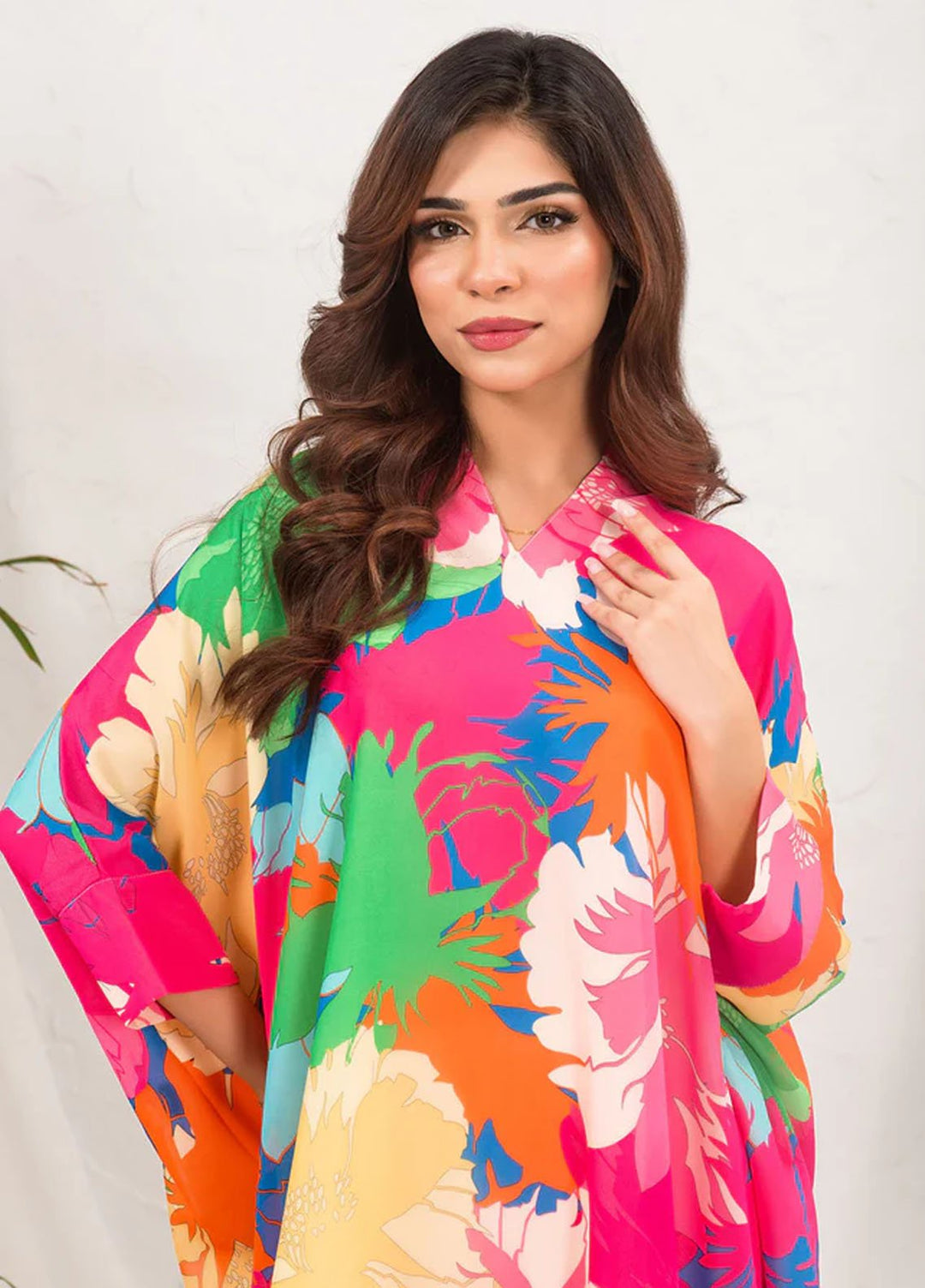 Ochre Pret Printed Georgette 1 Piece SOWC-05